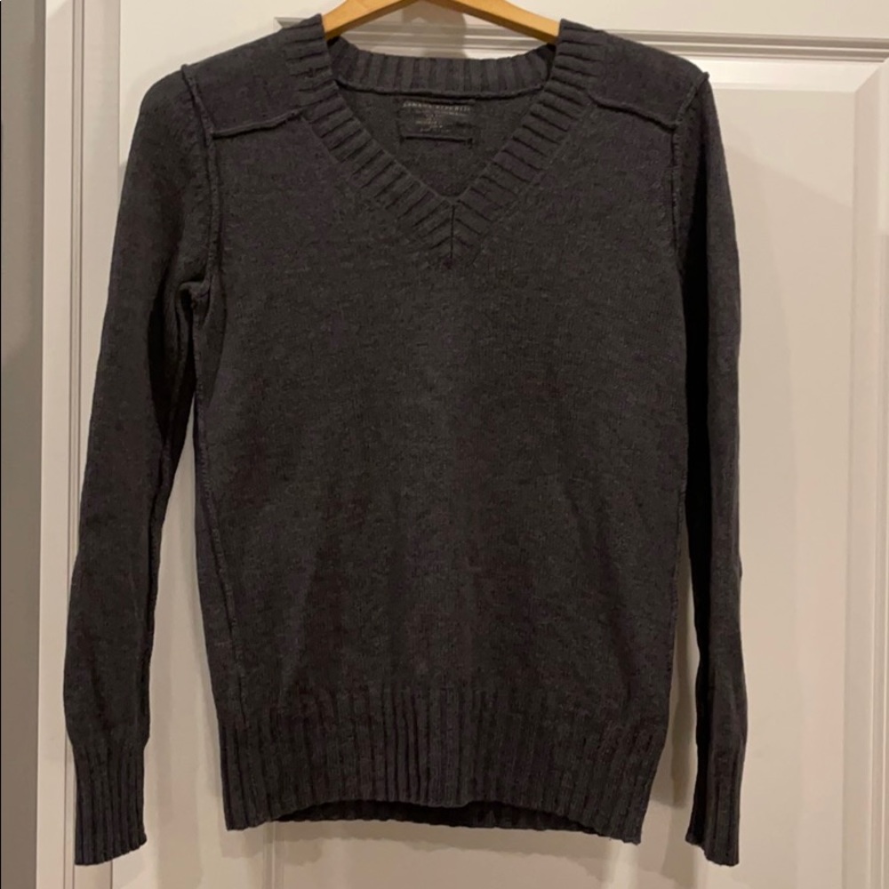 Banana Republic Gray Wool Blend Sweater - Picture 2 of 5